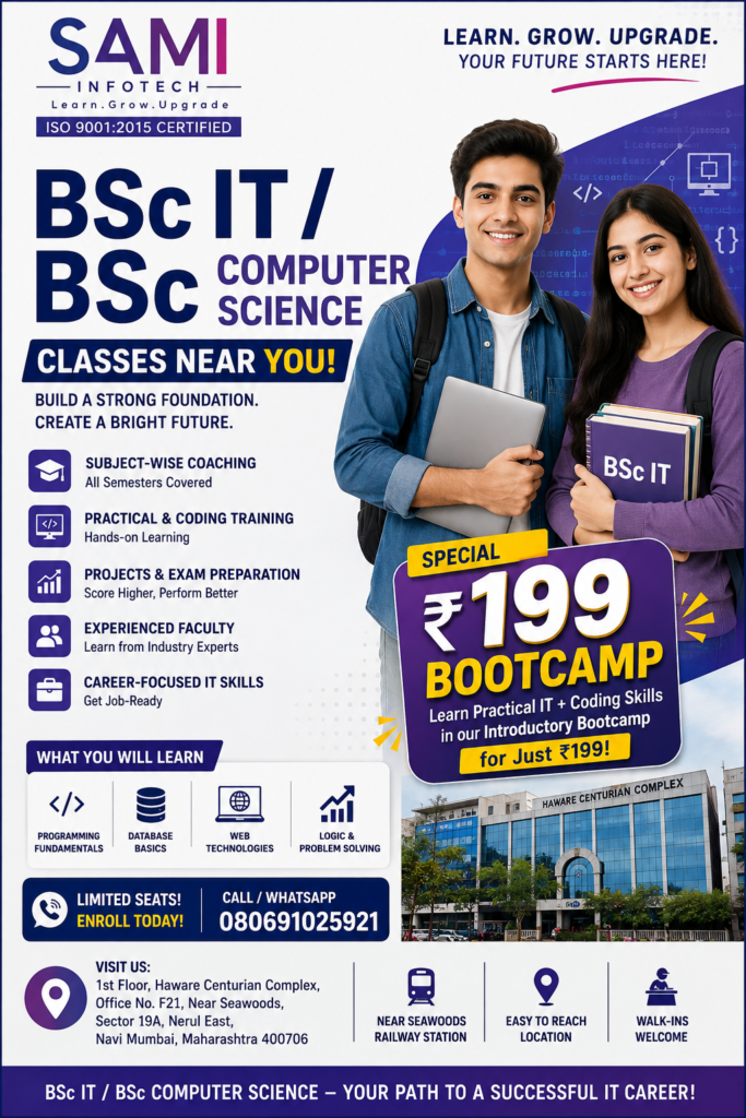 BSc Computer Science 2026: Course, Eligibility & Admission