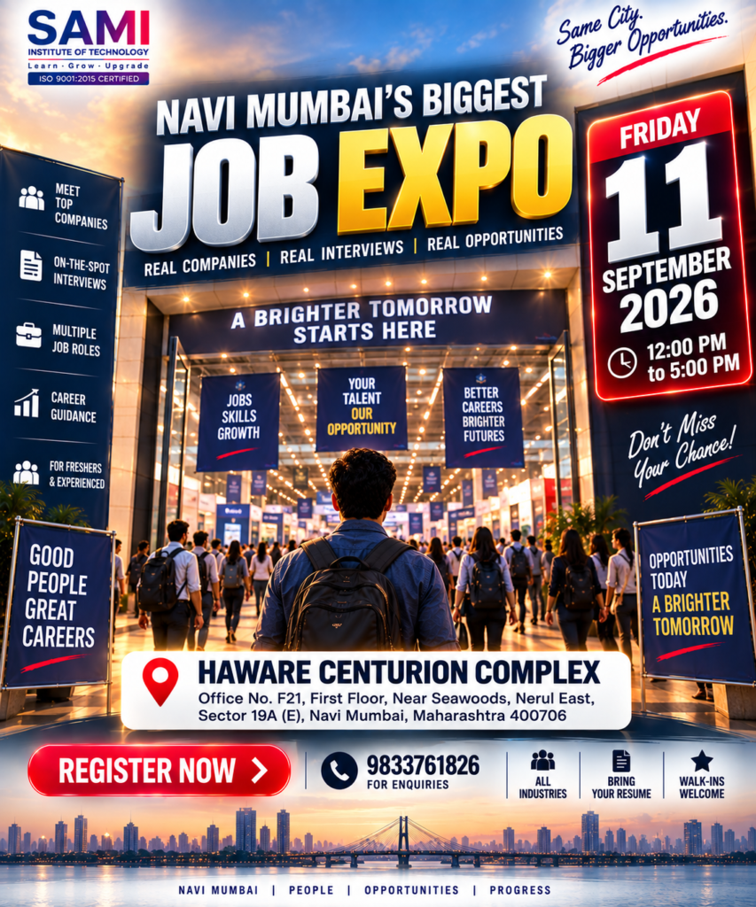 Navi Mumbai Job Expo 2026 – Job Fair for Freshers, Students and Job Seekers